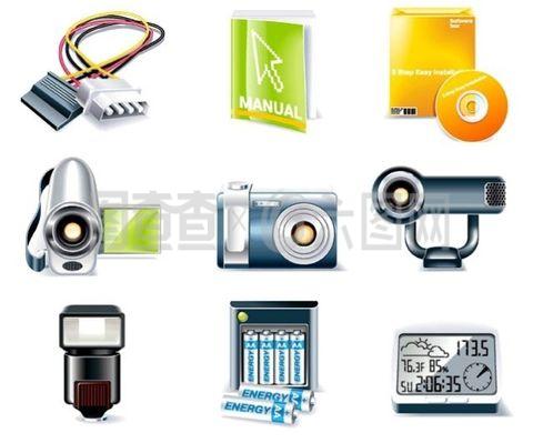 解锁创意空间 精美数码产品图标矢量素材全解析